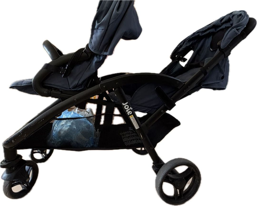 Joie ネイビー ベビーカー リクライニング機能付き