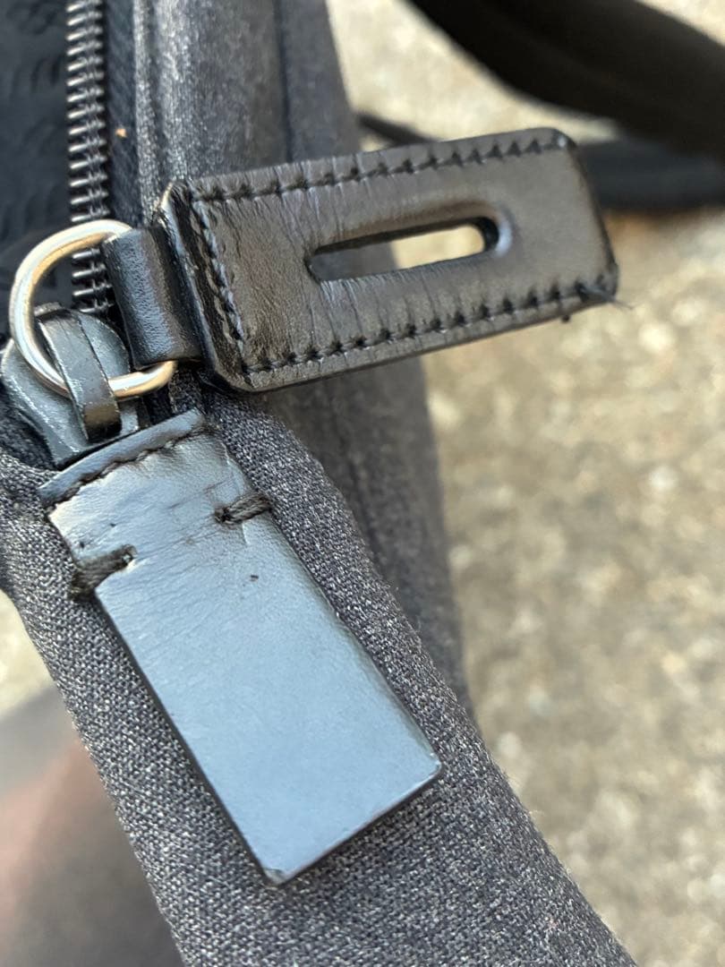 ぞ*の様 PRADA SPORT プラダ　スポーツ　ハンドバッグ グレー　ギャラ