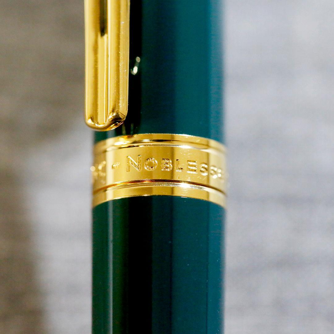 【極美品 送料込み】モンブラン 万年筆 ノブレス オブリージュ グリーン