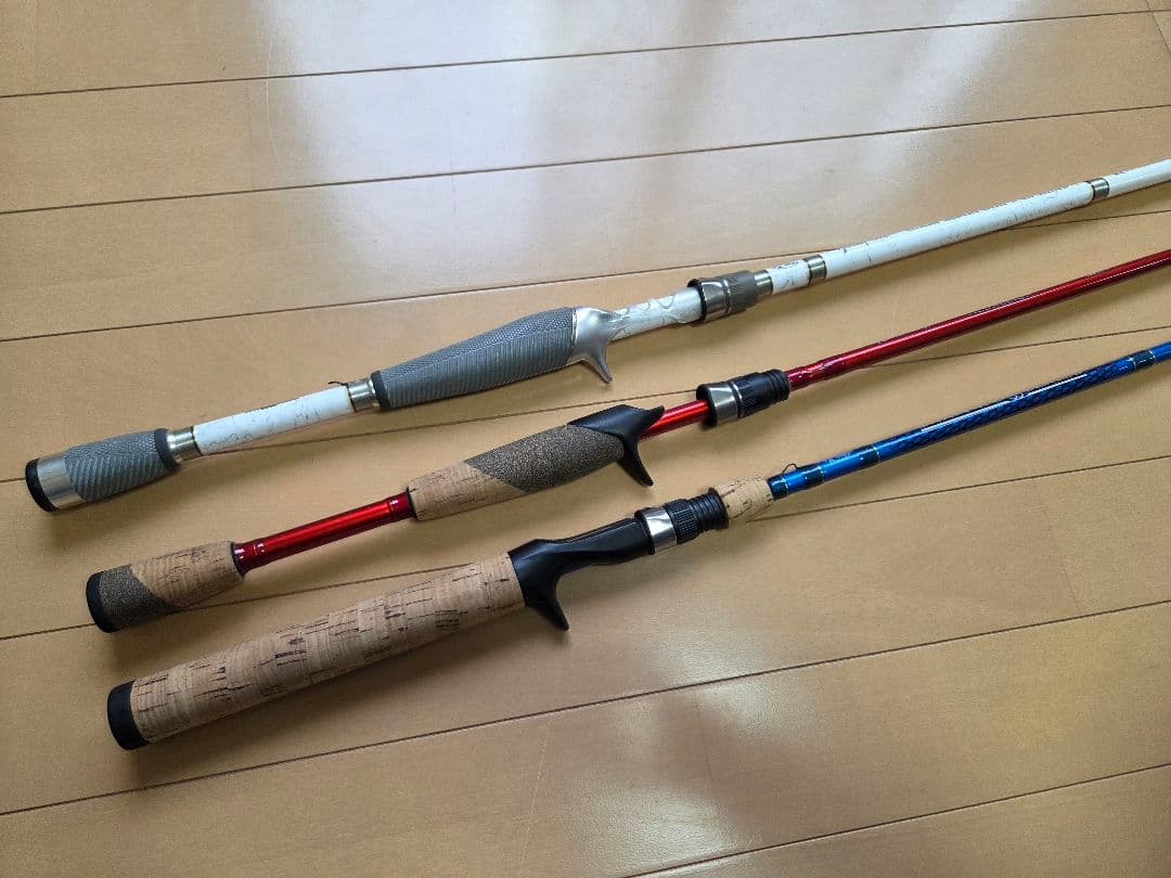 バスプロショップス ロッド3本セット カーボンライト2.0他 ルーミス キスラー