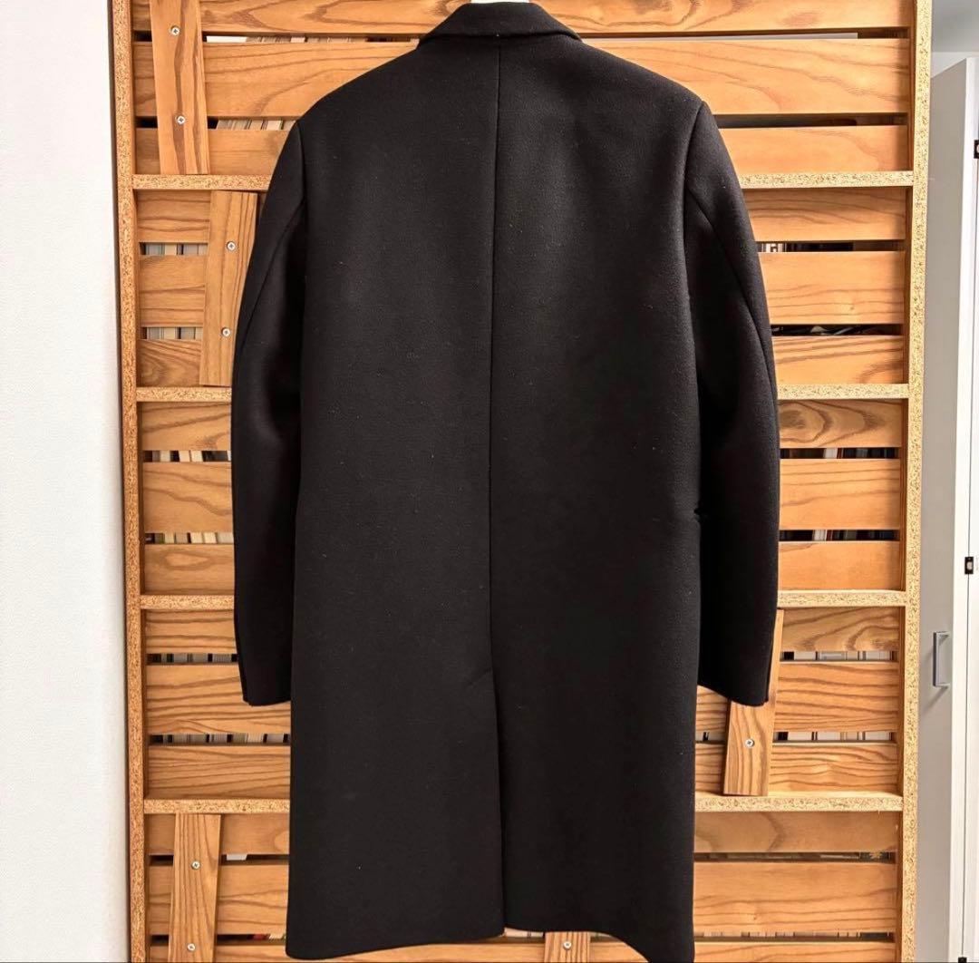 Acne Studios ブラック チェスターコート Garret 44