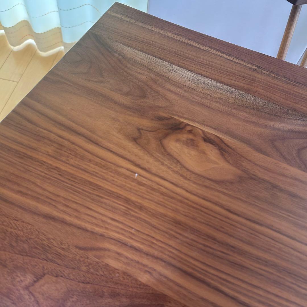 ダイニングテーブル　ウォールナット無垢　オーク無垢　幅150 ビッグウッド　希少