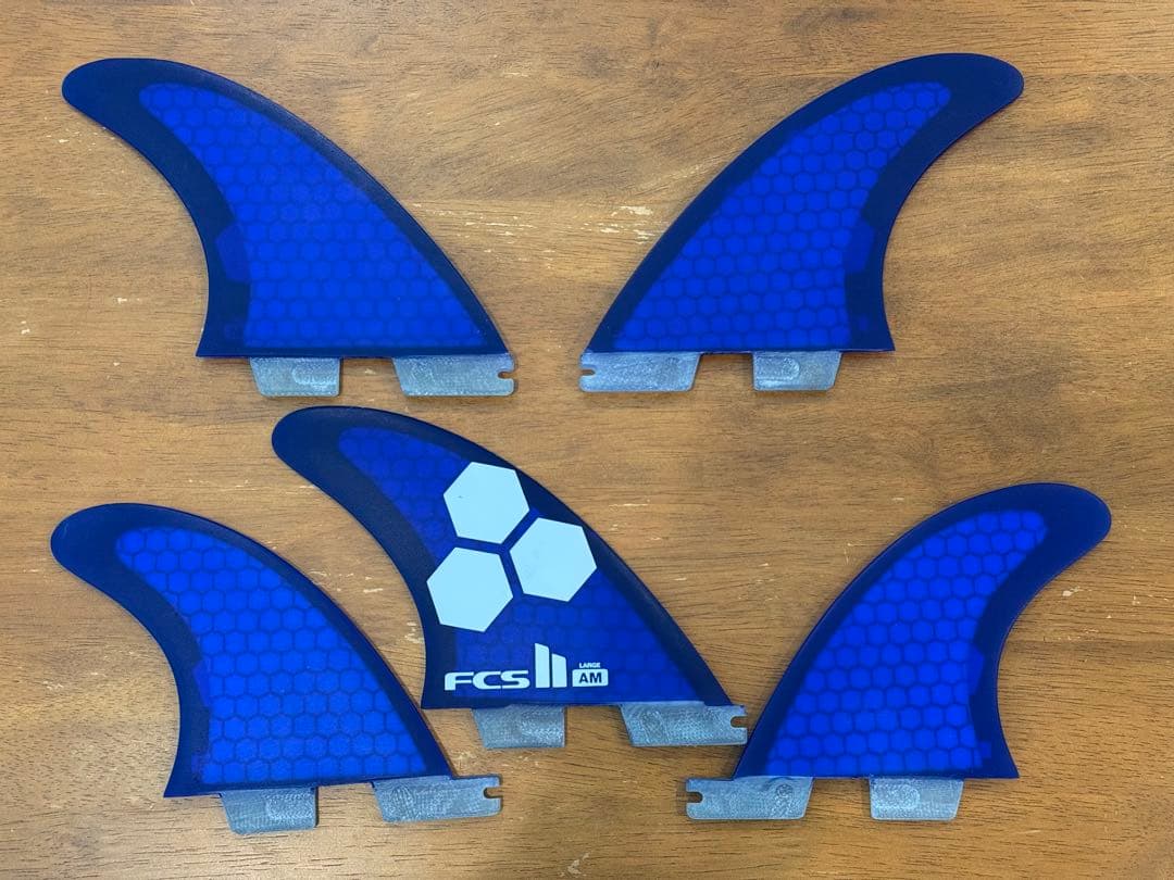 サーフィン・ボディボード FCS2 AL MERRICK PC TRI-QUAD (5FINS) L