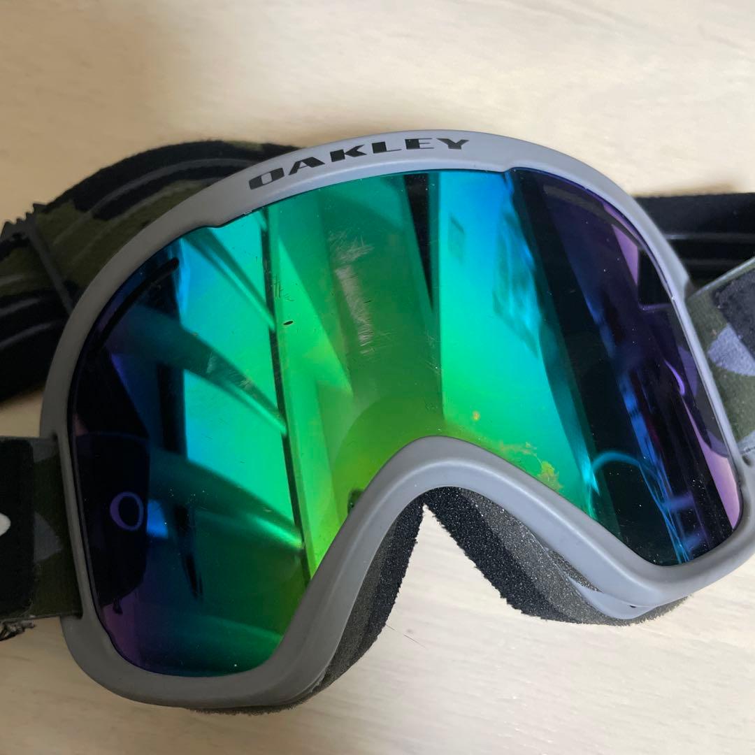 OAKLEY ゴーグル グリーンレンズ 迷彩柄