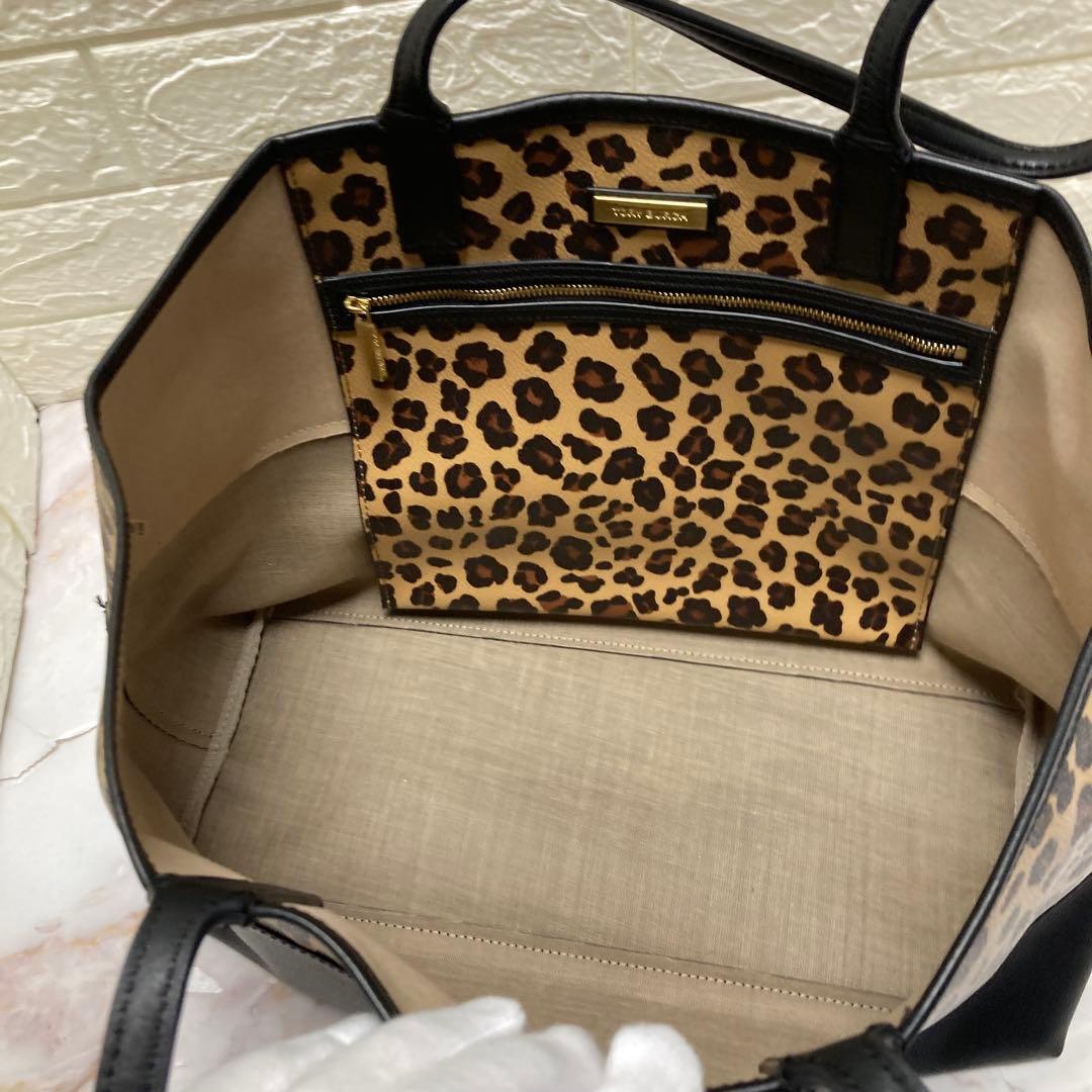 定価5万円❣️TORY BURCHトリーバーチレオパードトートバッグ