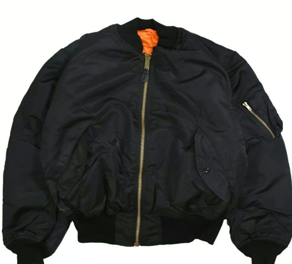 Deadstock Winfield MA-1Black　DAMAGEDONE