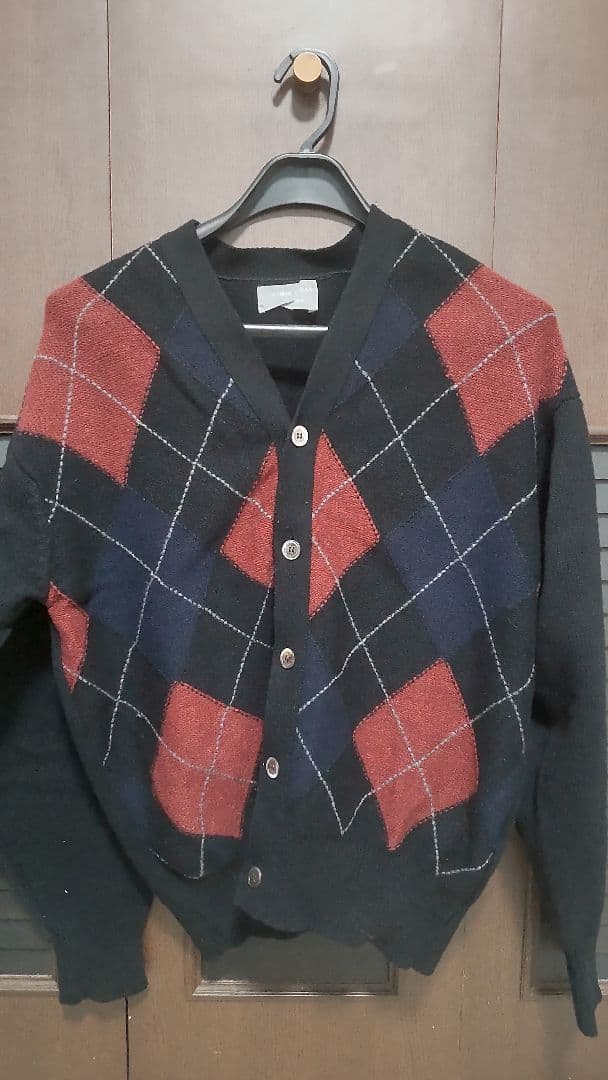 コムデギャルソンオム カーディガン 身幅53 着丈65 肩幅49