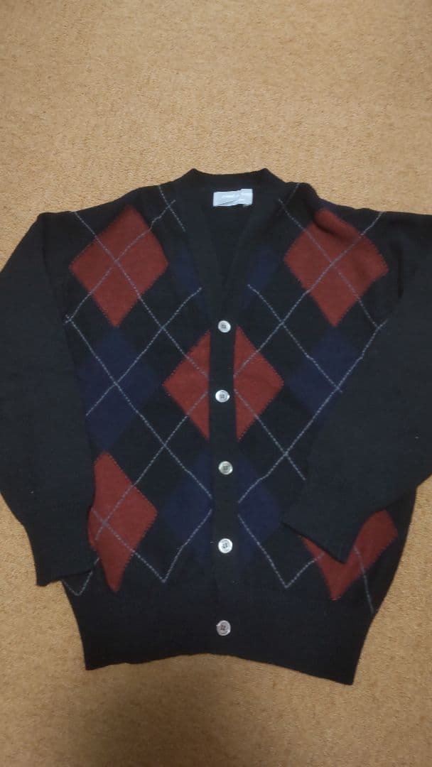 コムデギャルソンオム カーディガン 身幅53 着丈65 肩幅49