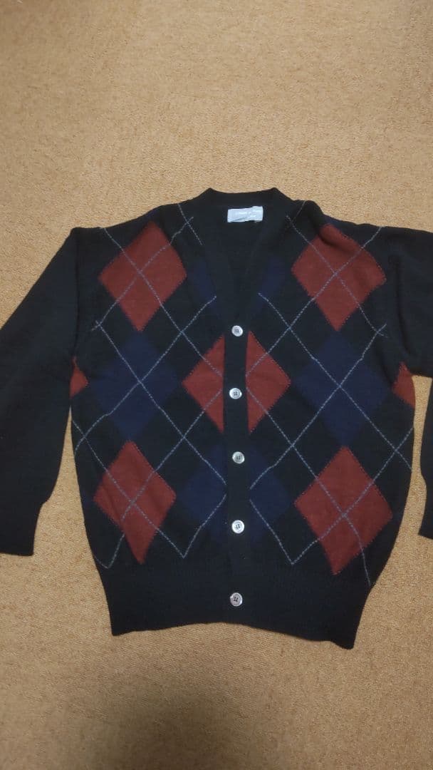 コムデギャルソンオム カーディガン 身幅53 着丈65 肩幅49