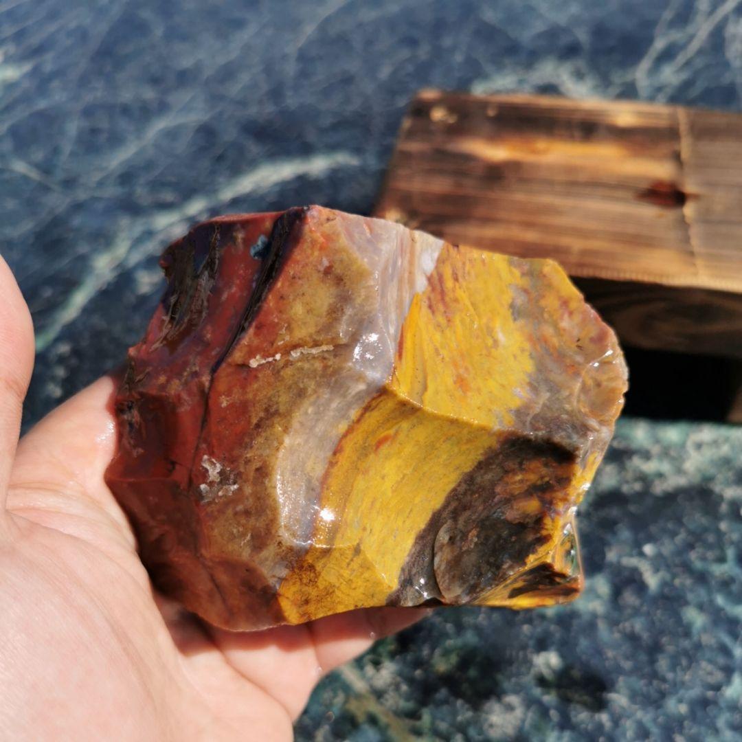 ファンシージャスパー　940グラム　鑑賞石　原石　宝石　鉱物　パワーストーン　石