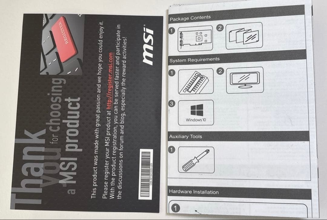 GeForce MSI GTX1650LP グラフィックボード