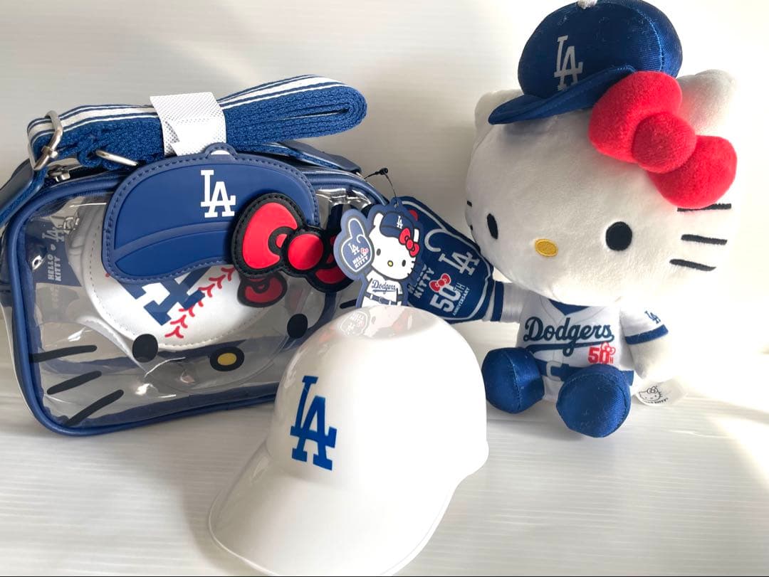 ロサンゼルス・ドジャース ハローキティセット