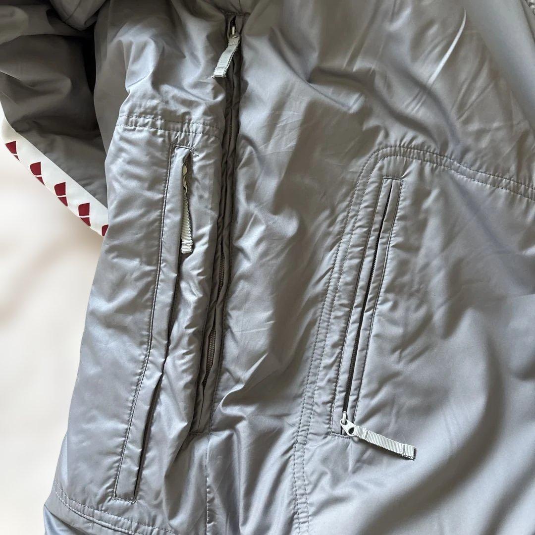 アリーナ　競泳ベンチコート　ダブルジップ