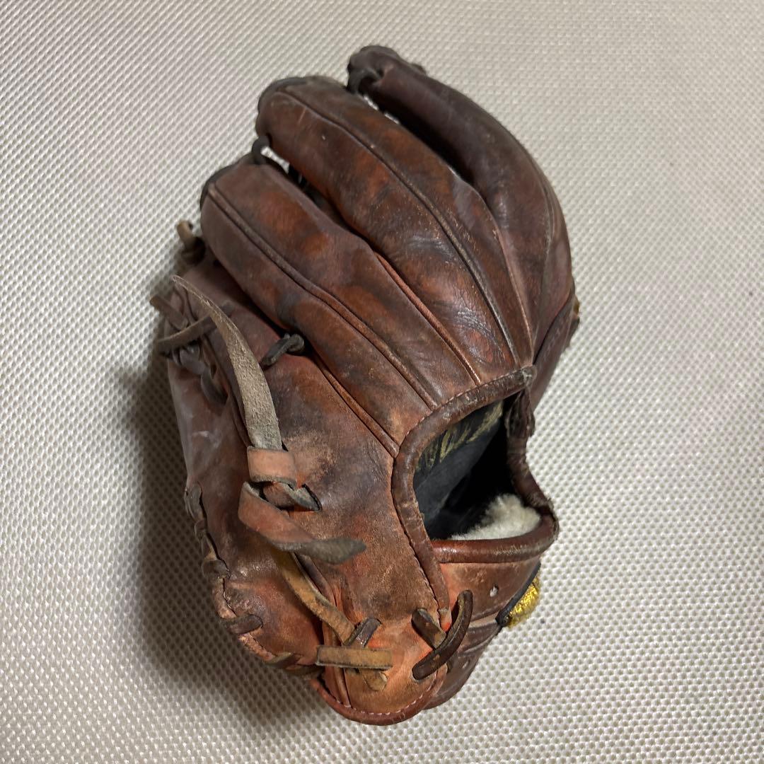 ミズノプロ　硬式グローブ ブラウンレザー