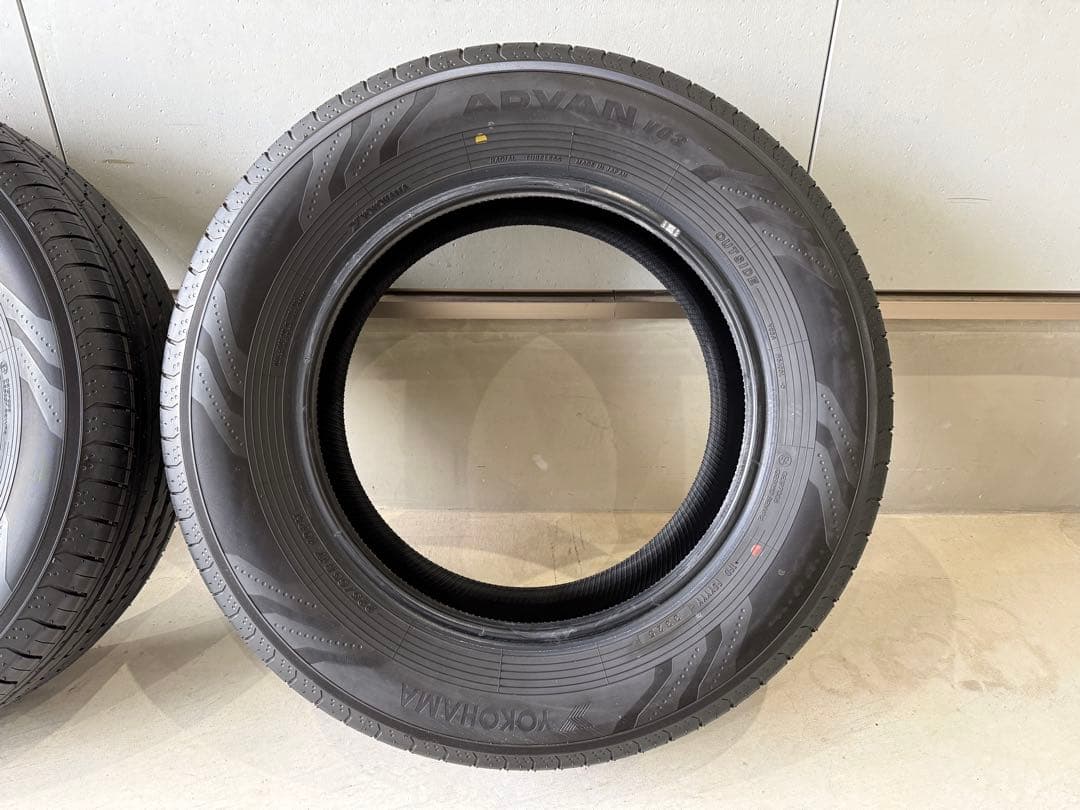 ヨコハマ ADVAN V03 225/65R17 40アルファード 新車外し
