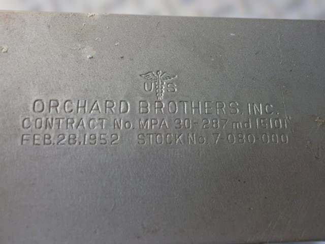 米軍 フォールディング テーブル MEDICAL TABLE 1952