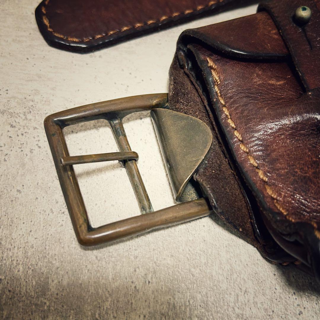 vintage 1914〜1919年 大戦 5連 カオスポーチ バンダリア