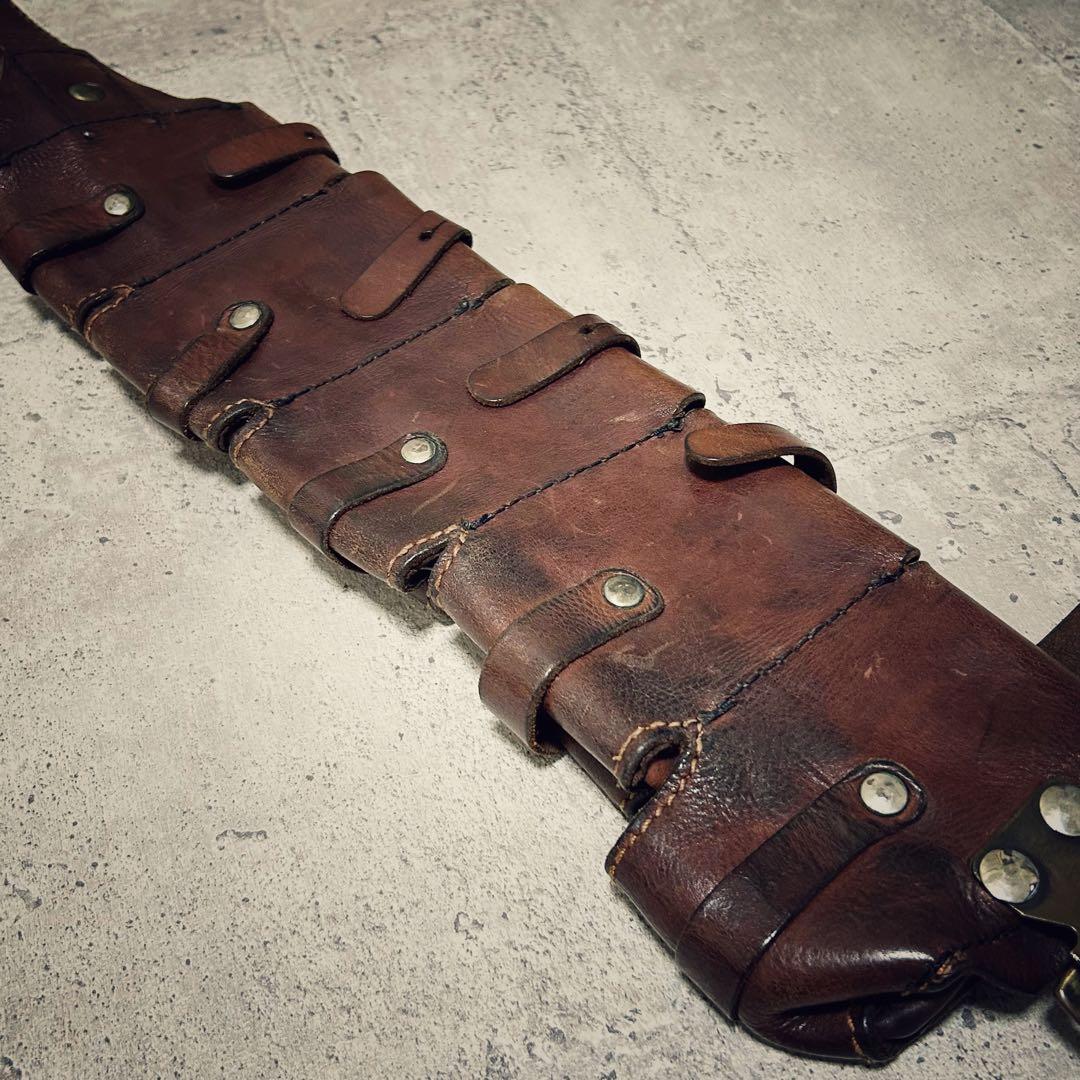 vintage 1914〜1919年 大戦 5連 カオスポーチ バンダリア