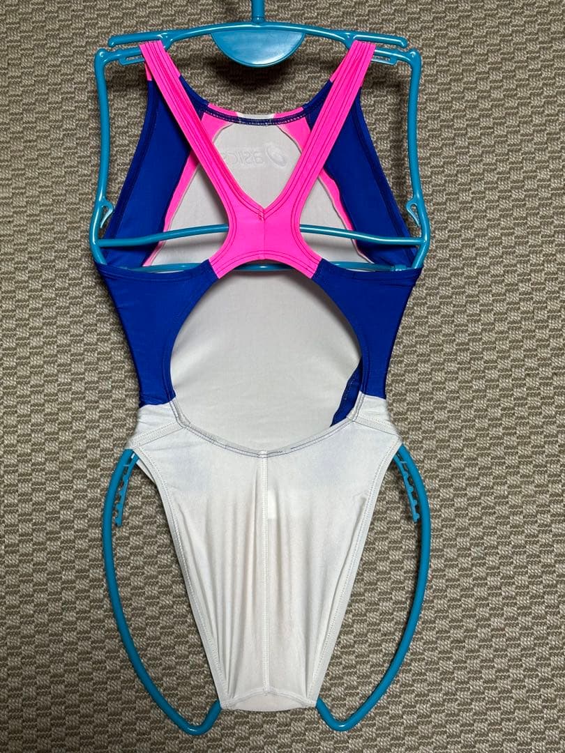 asics 競泳水着 白　Sサイズ