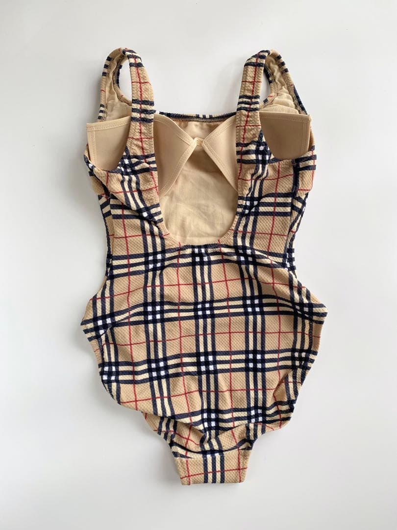 バーバリー BURBERRY ブルーラベル ノバチェック ワンピース水着