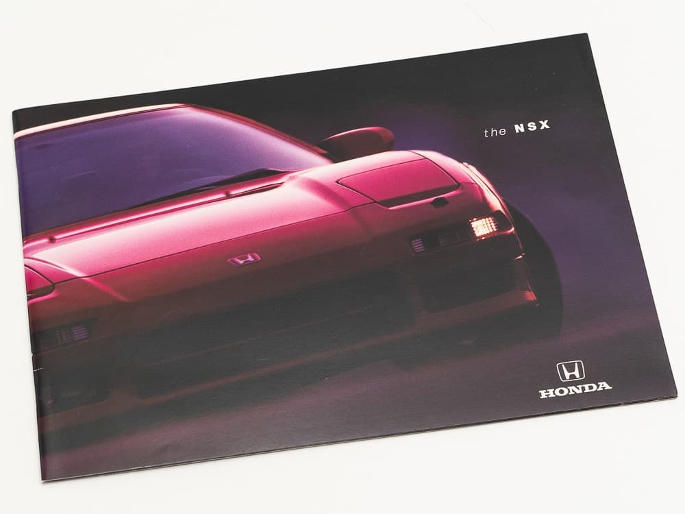 ホンダ NSX NA1 UK版 カタログ