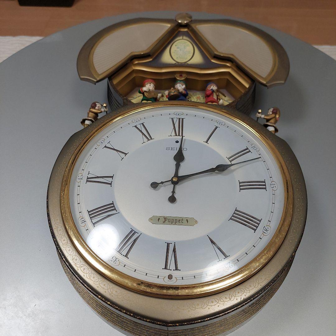 SEIKO Puppet ミュージックボックス型掛時計ジャンク品