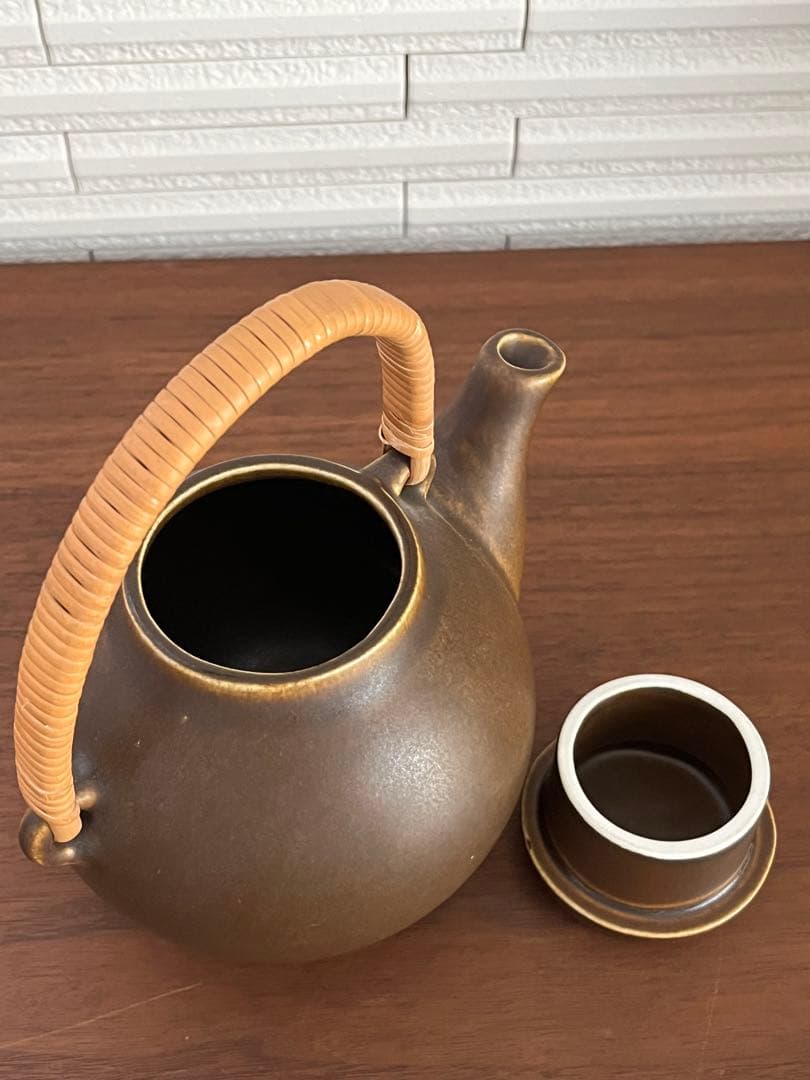 GREEN☆ARABIA GA1 ティーポット　ブラウン　ヴィンテージ