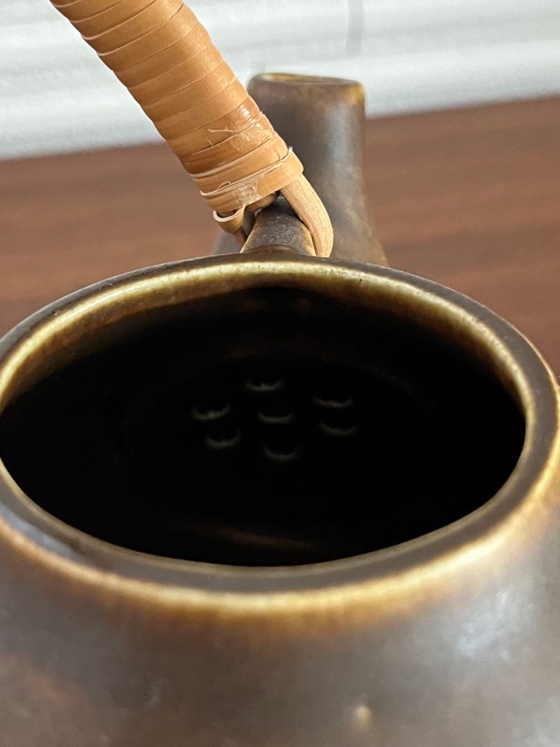 GREEN☆ARABIA GA1 ティーポット　ブラウン　ヴィンテージ