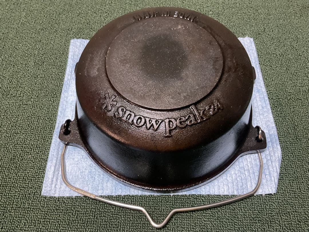 希少・廃盤品 和鉄 ダッチオーブン 24 スノーピーク  peak