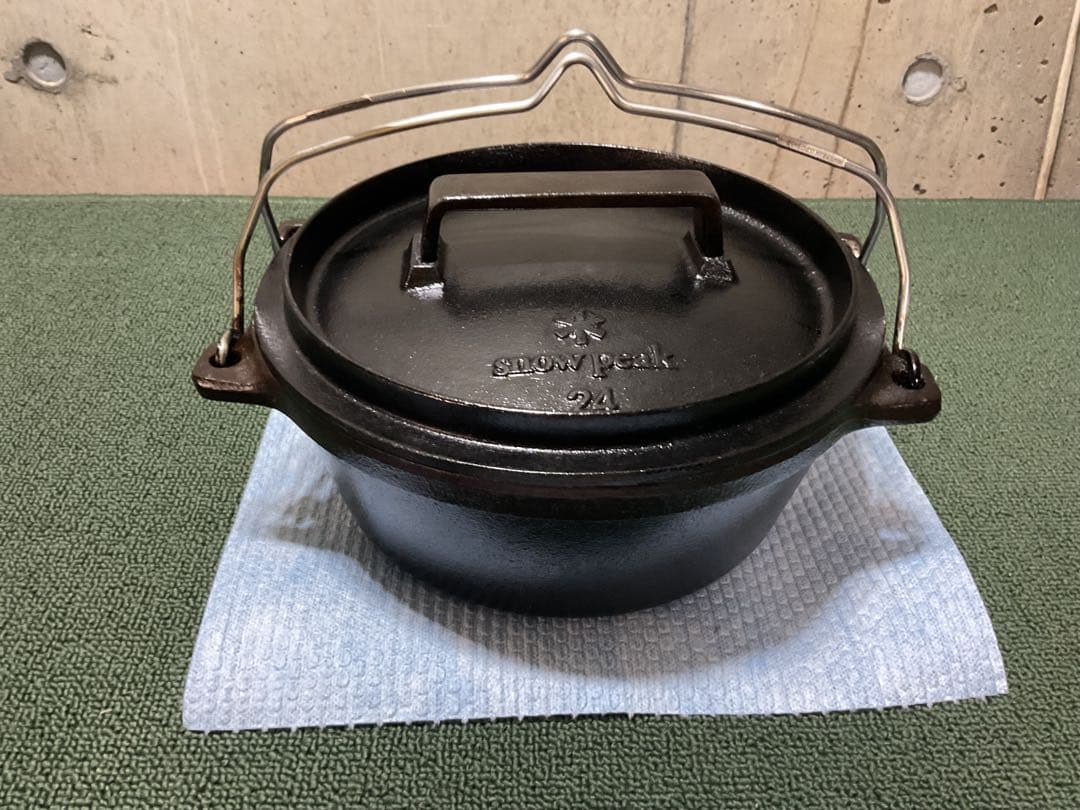希少・廃盤品 和鉄 ダッチオーブン 24 スノーピーク  peak
