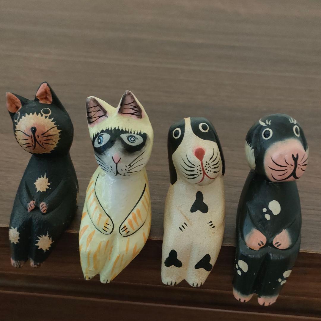 バリ島雑貨 腰掛け置物13アイテムセット