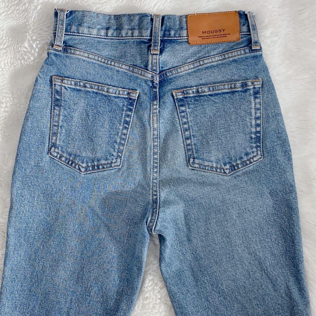 【大人気】マウジー MVS FLARE デニムパンツ 25 w25 フレアデニム