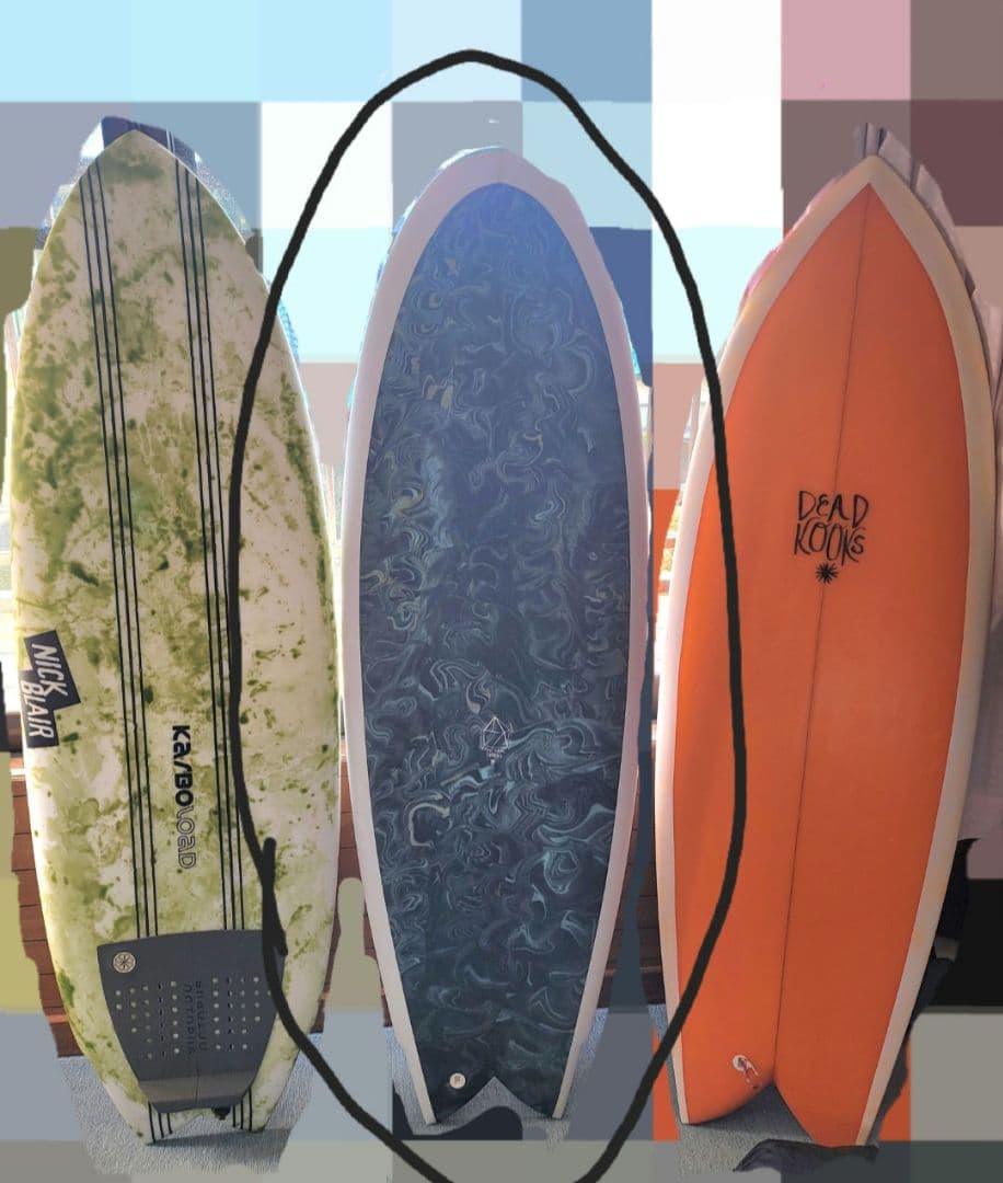 極美品　ロブマチャド　クワッドフィン　フューチャー