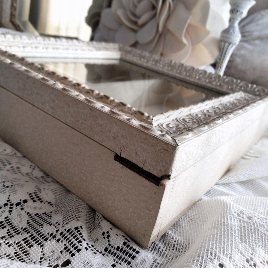 ZARA  シャビーシック ジュエリーボックス アクセサリーケース