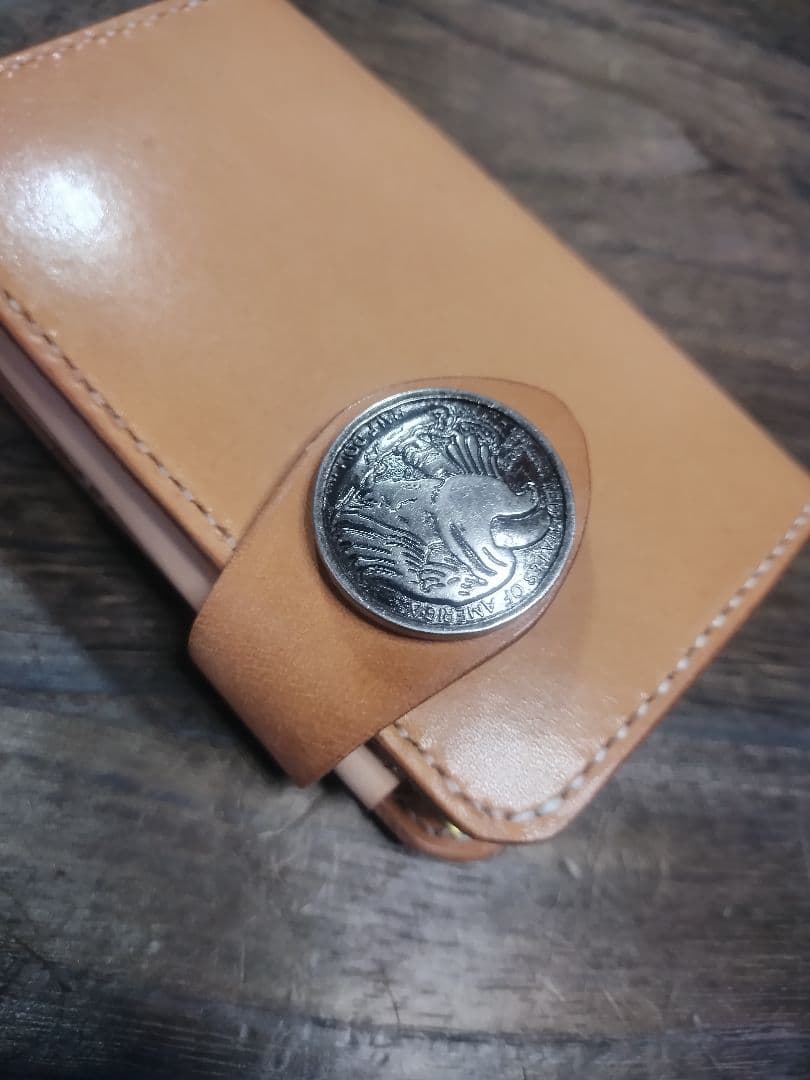 肉球装飾■Middle Leather Wallet FORANRO