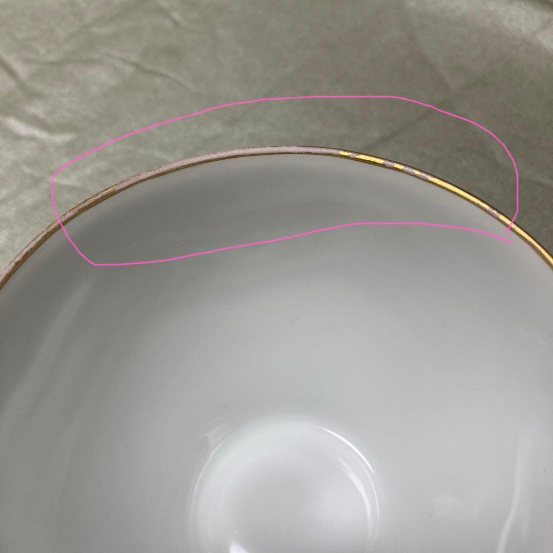 オールドオークラ白磁コーヒーカップ5客