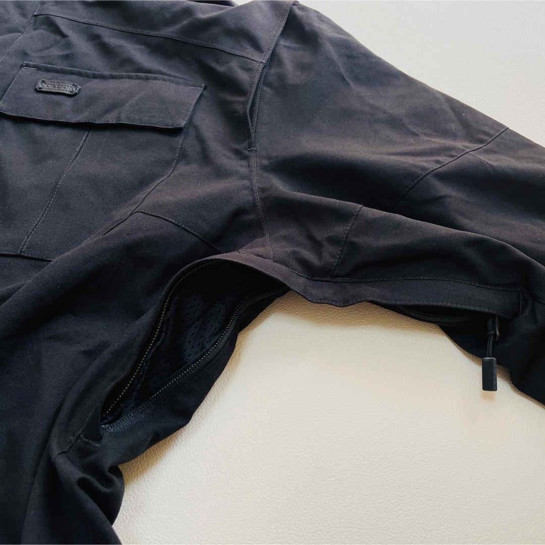 6693【美品】ボルコム　ジャケット　メンズ　XXL　無地　スノボ　ブラック