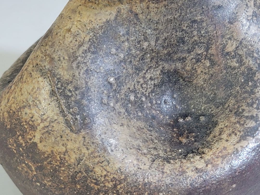 DT535 古備前 桂又三郎 鑑定 江戸中期作 瓢 花入