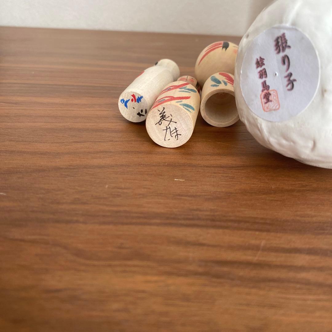 中川政七商店　にわか明太だるま　こけし
