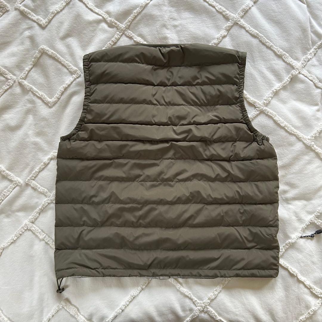 DANTON/ダントン　インナーダウン ダウンベスト　カーキ　M