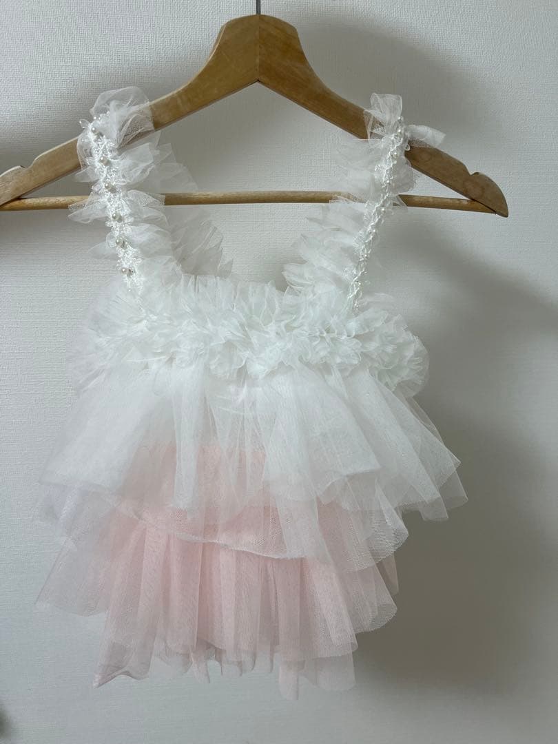 七五三　チュール被布