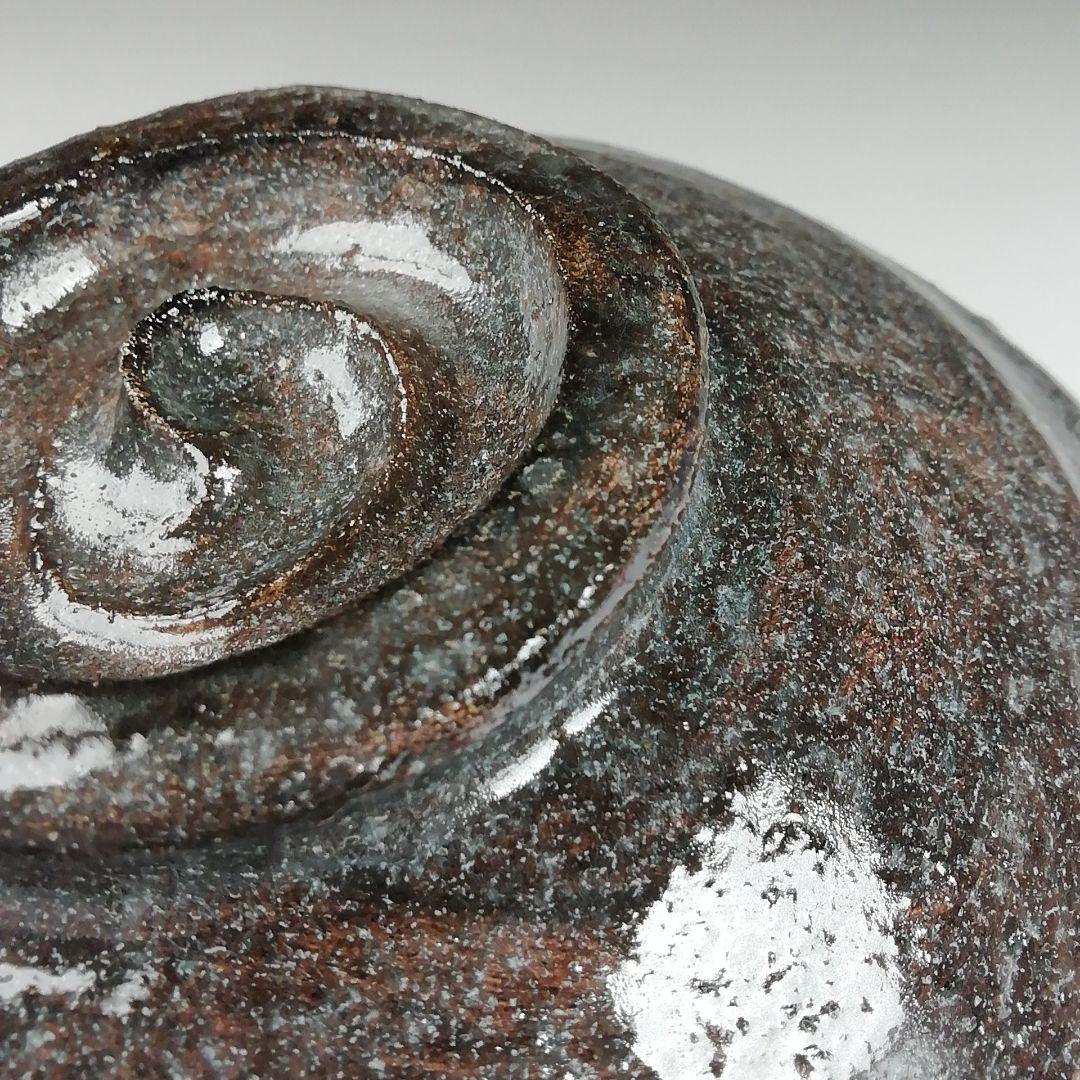 Ｔ４１８　茶碗　『大樋焼』『松雲窯　泉喜仙 造』　共箱　抹茶碗　茶道具