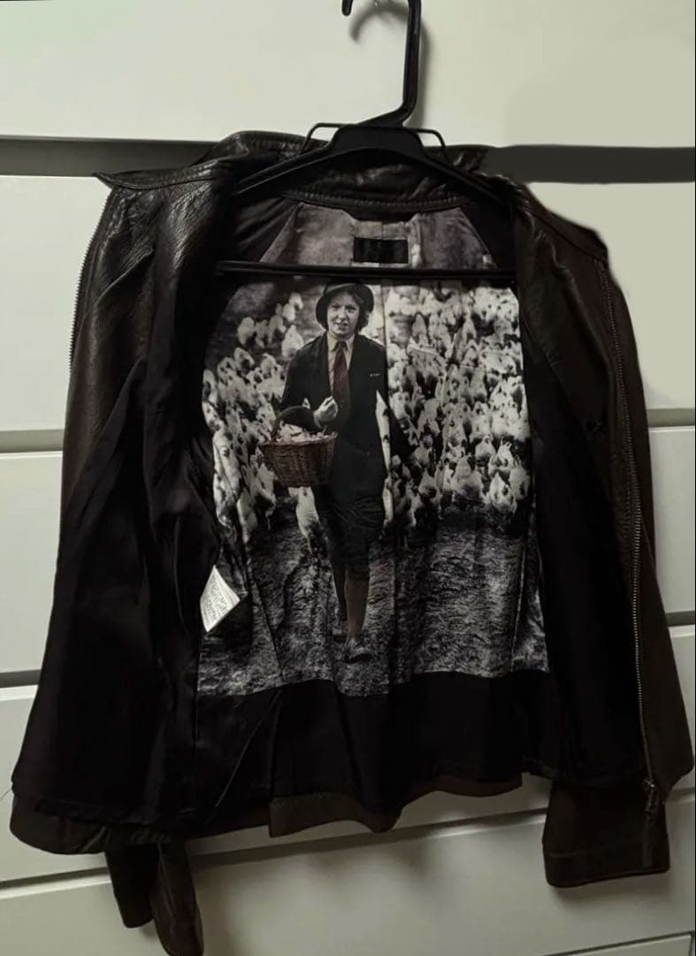 ポールスミス レザージャケット羊革