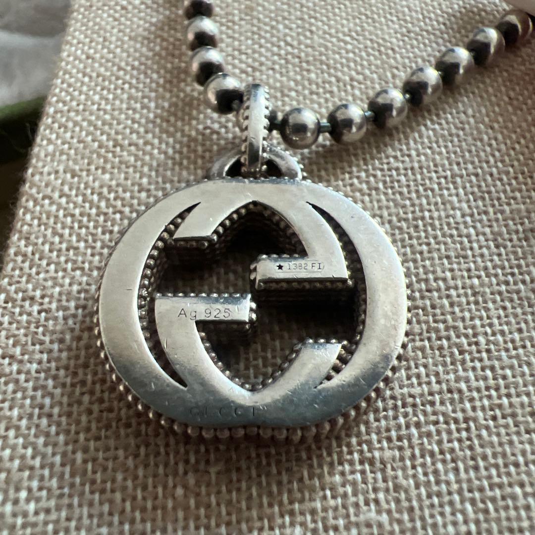 GUCCIネックレスAg925