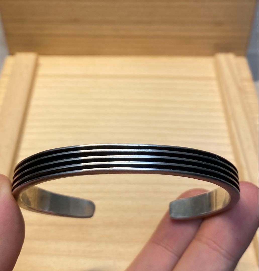 フランシスジョーンズFrancis Jonesナバホエッジプレートバングル