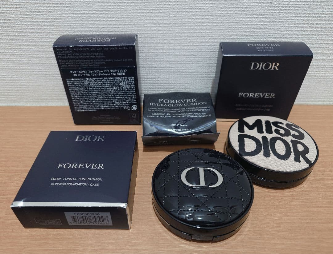 ディオール スキン フォーエヴァー イドラ グロウ クッション2N ケースセット