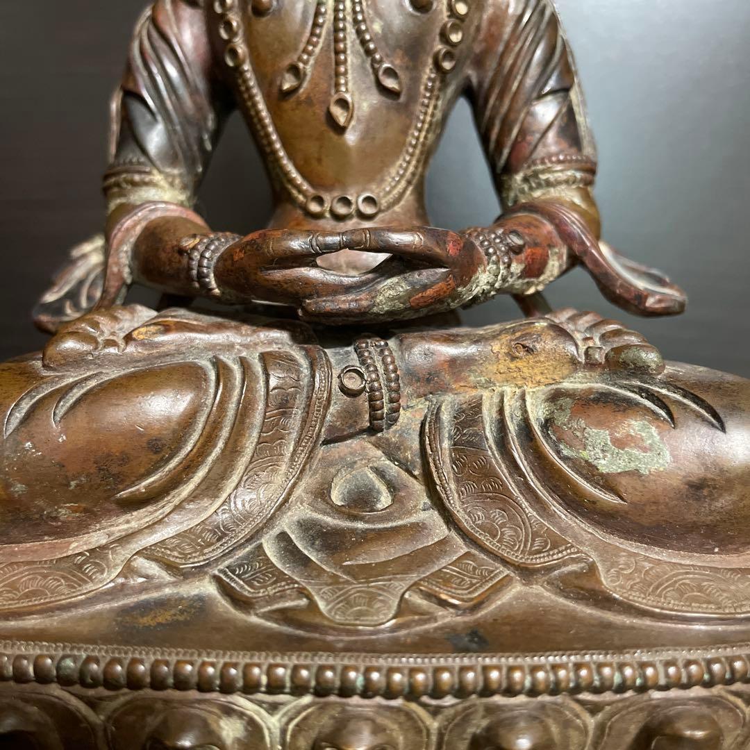 仏像　骨董　金属製