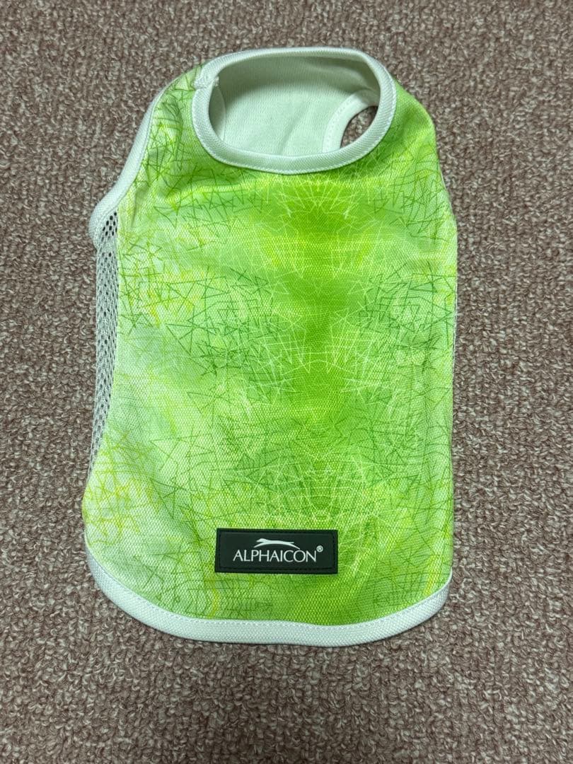 ALPHAICON サマークーリングタンクトップ　Sサイズ グリーン