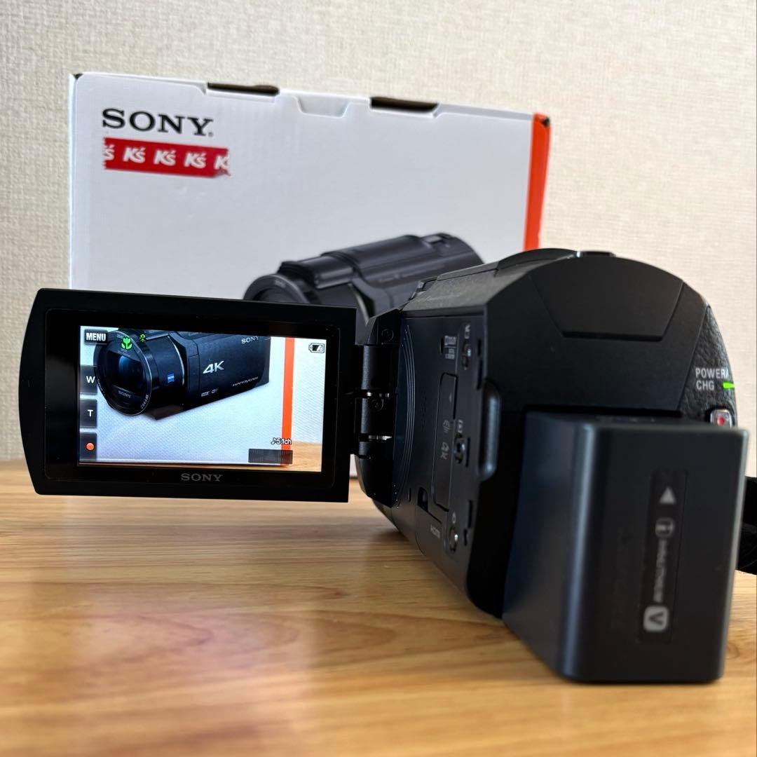 【美品】SONY FDR-AX45 4Kビデオカメラ 本体