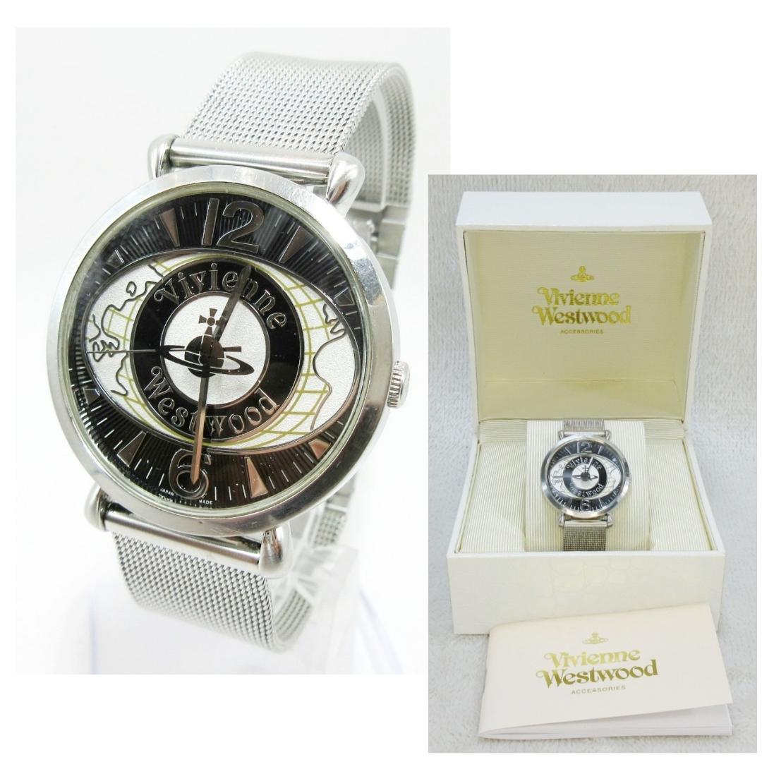 Vivienne Westwood ワールドオーブ クォーツ時計 取説/箱付